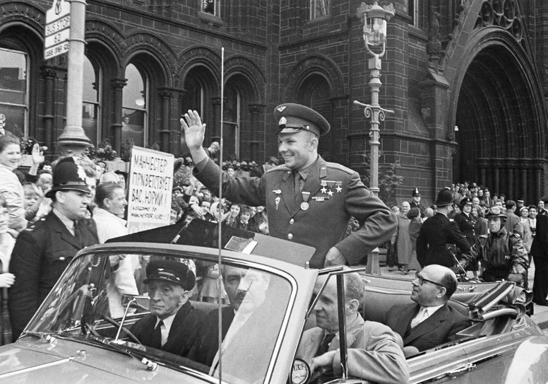 Юрий Гагарин в Великобритании